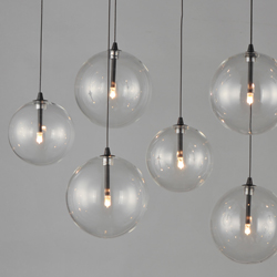 Global 10-Light LED Pendant