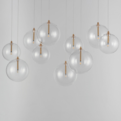 Global 10-Light LED Pendant