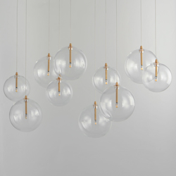 Global 10-Light LED Pendant