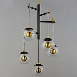 Nucleus 5-Light LED Pendant