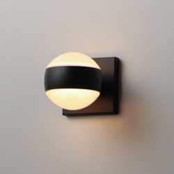 Modular Globe 2-Light LED Sconce