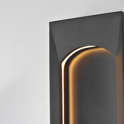 Brasilia Small LED Outdoor Sconce