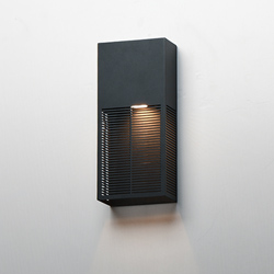 Grate 14" LED Outdoor Wall Sconce