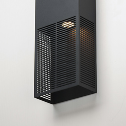 Grate 14" LED Outdoor Wall Sconce