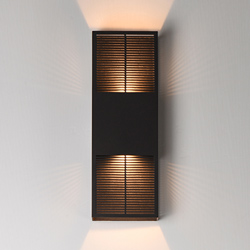 Grate 18" LED Outdoor Wall Sconce