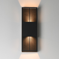 Grate 18" LED Outdoor Wall Sconce