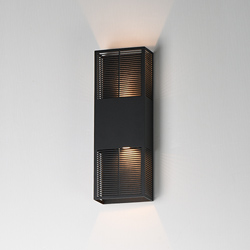 Grate 18" LED Outdoor Wall Sconce