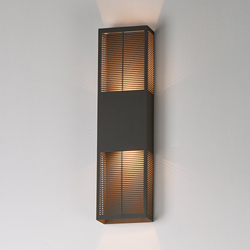 Grate 24" LED Outdoor Wall Sconce