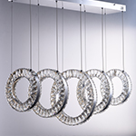 Charm 5-Light LED Linear Pendant