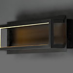 4 Square LED Wall Sconce