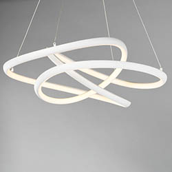 Twisted LED Pendant