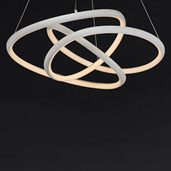 Twisted LED Pendant