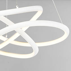 Twisted LED Pendant