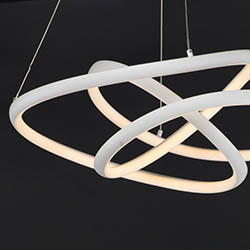 Twisted LED Pendant