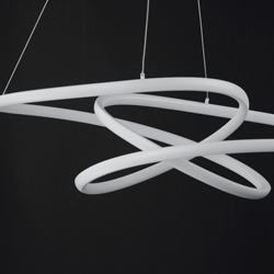 Twisted LED Pendant