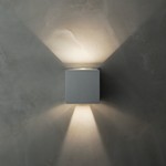 Alumilux: Cube LED Outdoor Wall Sconce