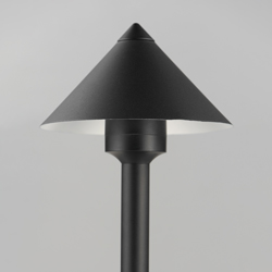 Alumilux: Landscape Cone Light W/ 24" Pole