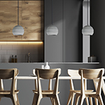 Hive LED Concrete Pendant