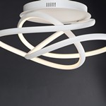 Twisted LED Flush Mount